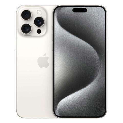 ‎‎ابل‎‎ ‎‎ايفون 15 برو ماكس، 1 تيرا ، تيتانيوم ابيض ‎‎